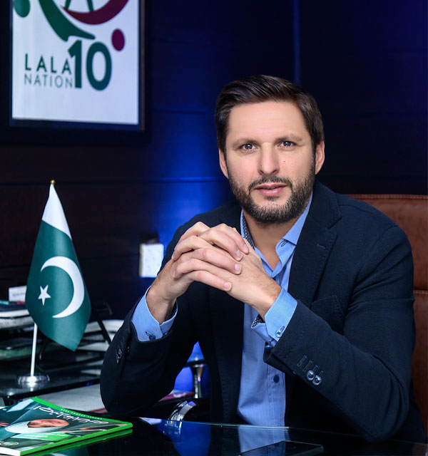 Shahid Afridi - Chairman