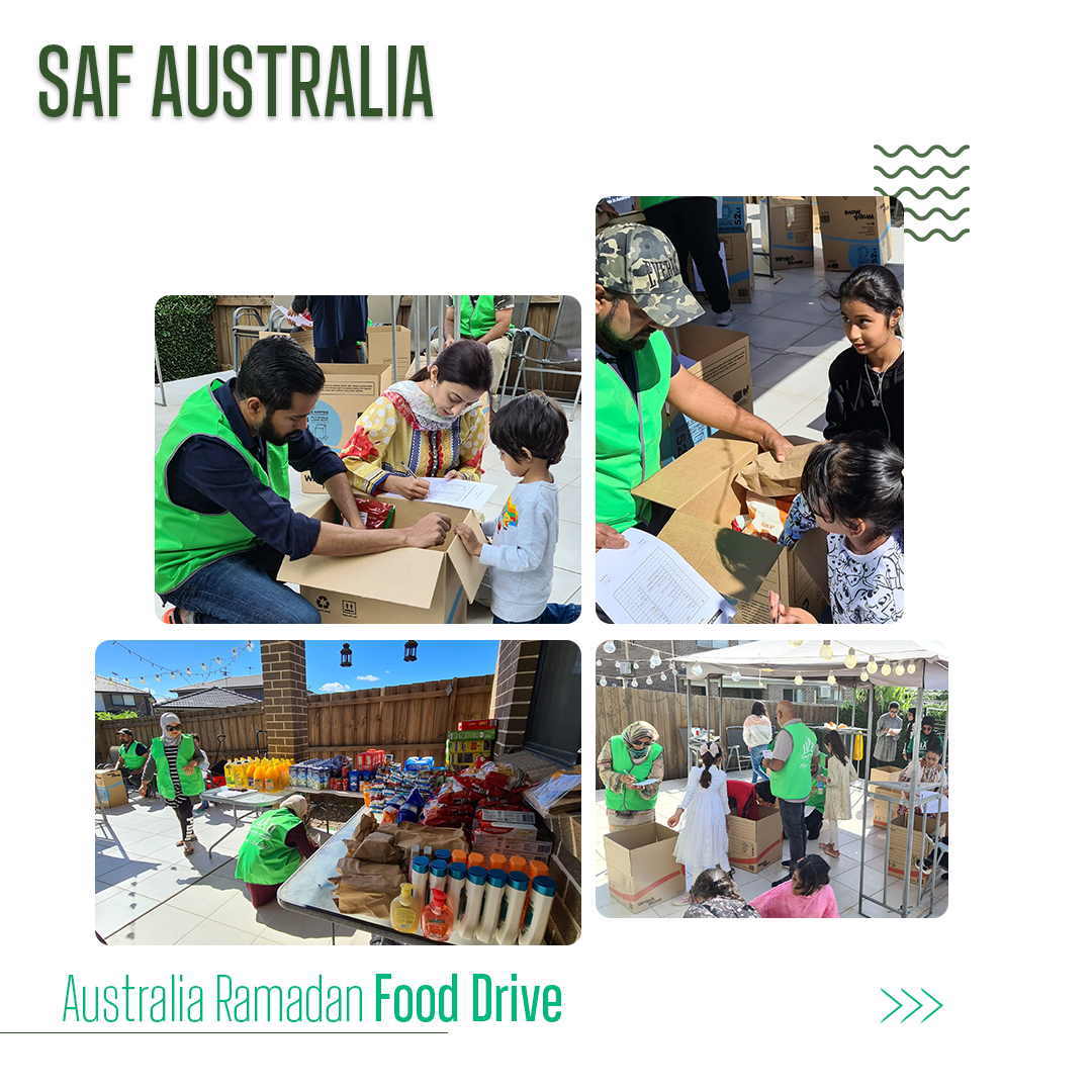 SAF Australia Ramadan Food Drive