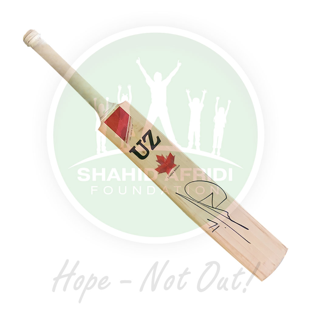 Naseem Shah Asia Cup Bat Shahid Afridi Foundation